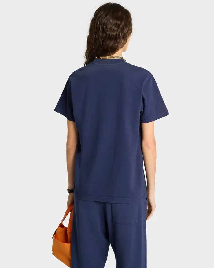 Sporty and Rich TShirts Men California TShirt 8211 NavyGold