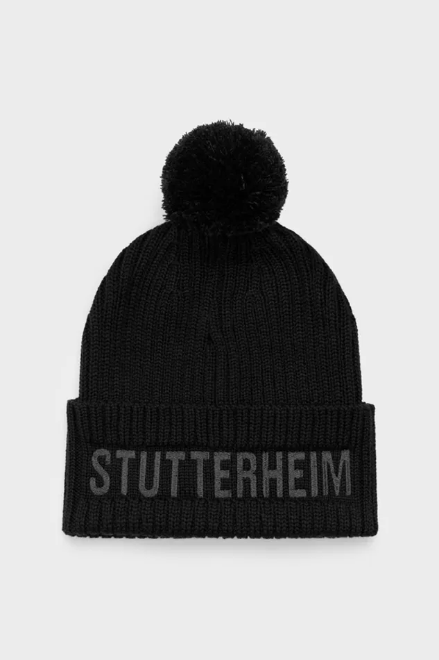 Stutterheim April Beanie Black Women Beanies