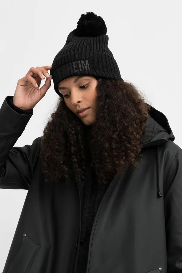 Stutterheim April Beanie Black Women Beanies