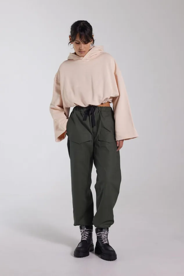 Stutterheim Dala Trousers Green Women Bottoms