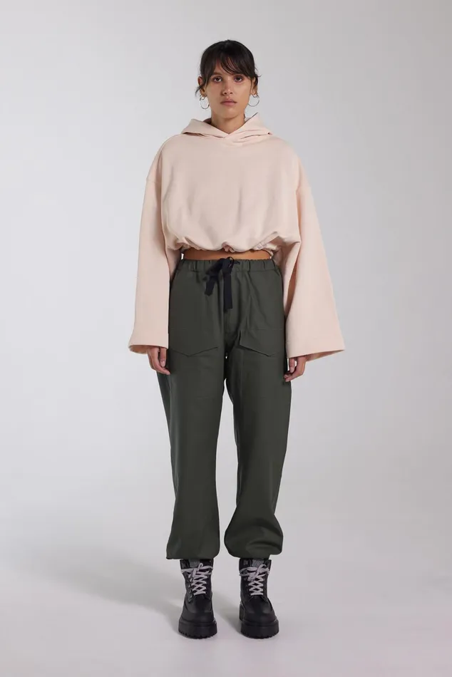 Stutterheim Dala Trousers Green Women Bottoms