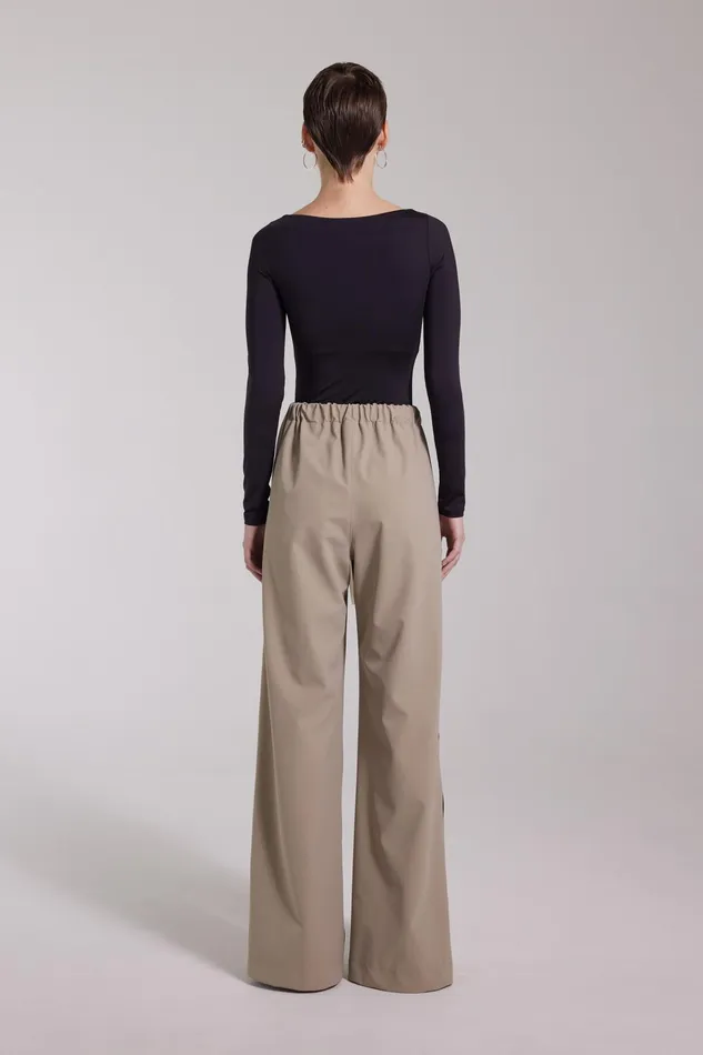 Stutterheim Karla Trousers Potato Women Bottoms