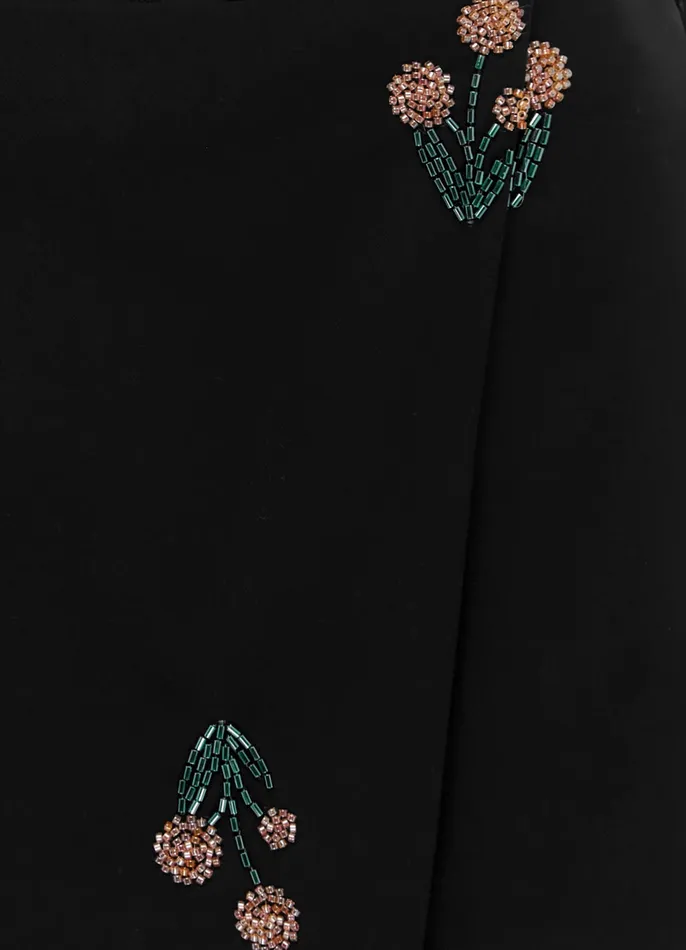 Suiting LEO LIN Women Aria Embellished Skort 8211 Wildflower Beading