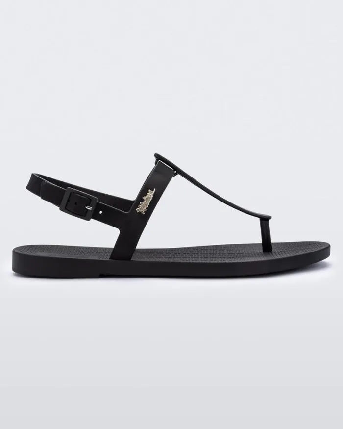 Sun Ventura Black Women Melissa Sandals