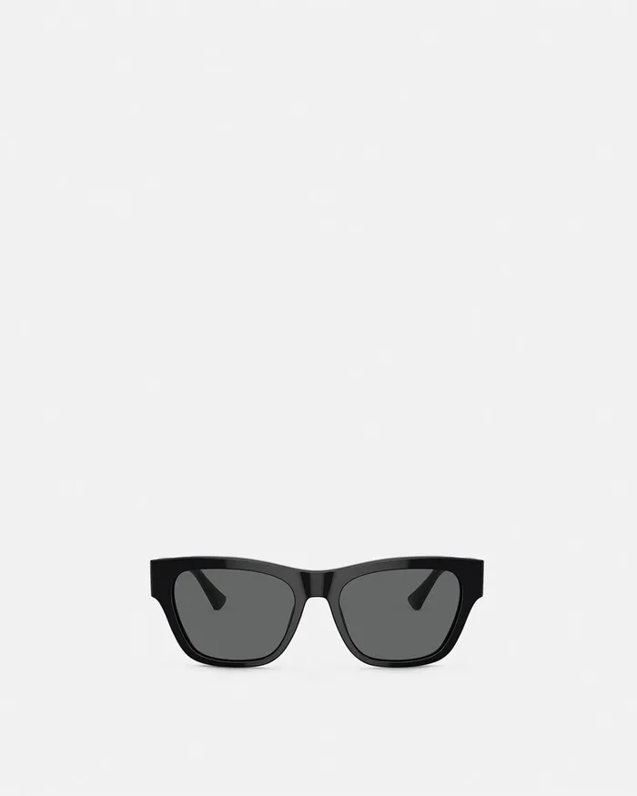 Sunglasses Men Versace Medusa Legend Squared Sunglasses Blackgold