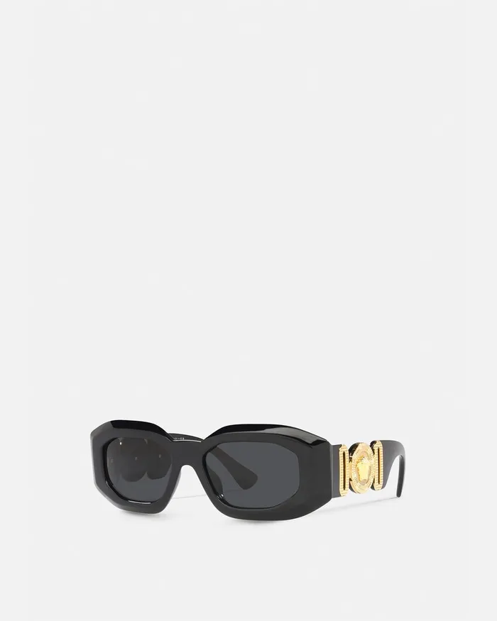 Sunglasses MenWomen Versace Maxi Medusa Biggie Sunglasses Blackgold