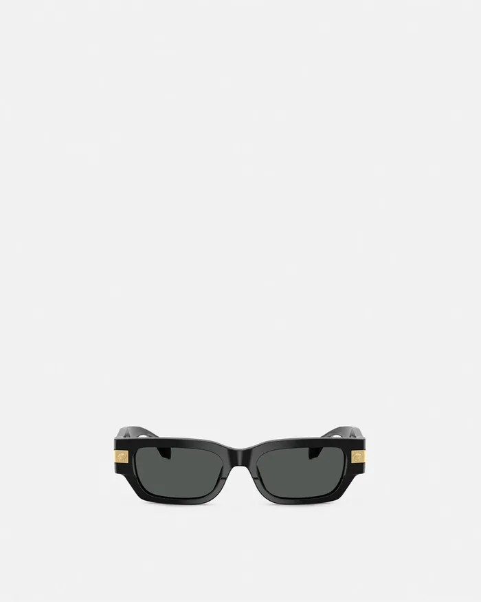 Sunglasses WomenMen Versace Classic Top Sunglasses Black