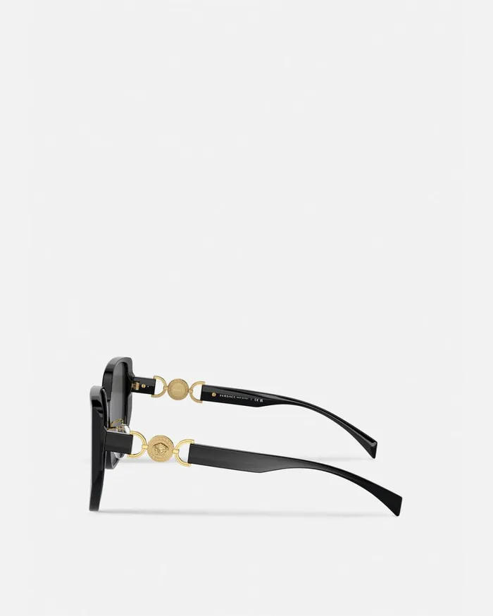 Sunglasses Women Versace Medusa 03995 Sunglasses Blackgold