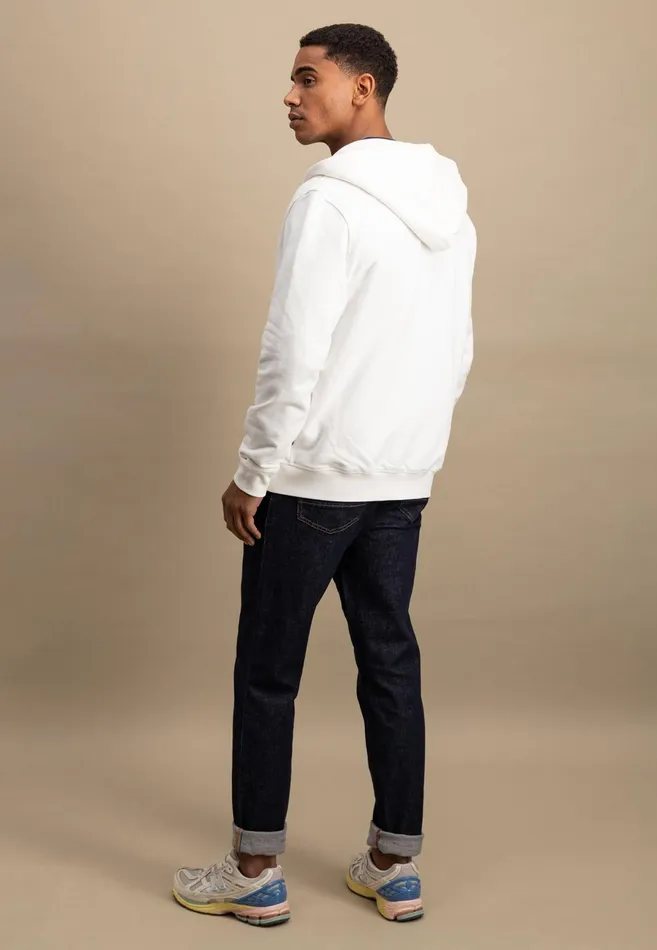 Sweat Men FYNCHHATTON Sweatshirt Jacket Made Of 100 Cotton Turf Greensummer Breezenavynew Offwhitemedium Gray