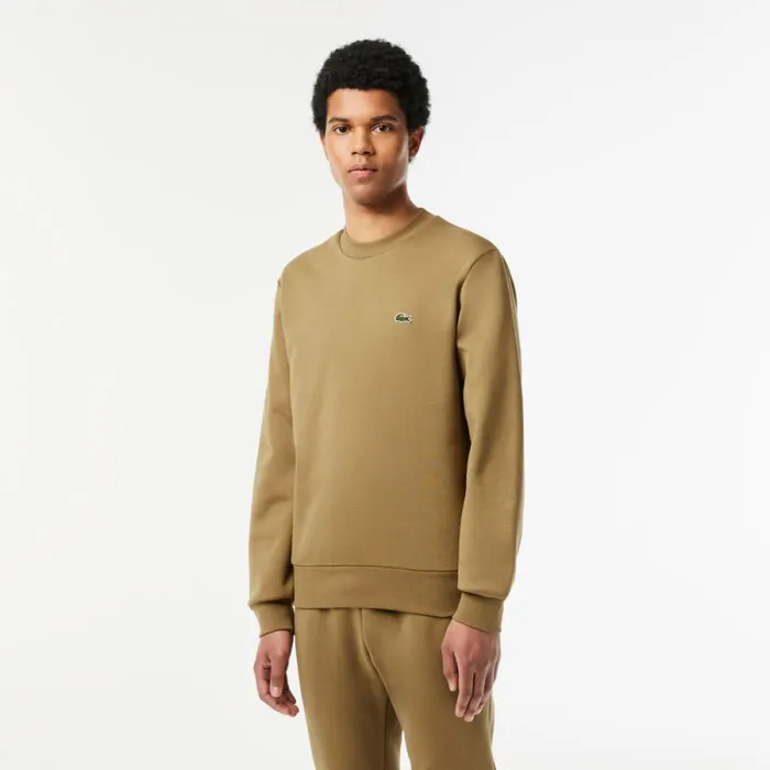 Sweaters and Sweatshirts Men Lacoste Men039s Brushed Fleece Sweatshirt Brown Six Sweaters and Sweatshirts Men Lacoste Men039s Brushed Fleece Sweatshirt Brown Six