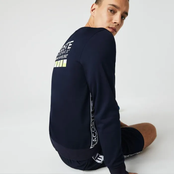 Sweaters and Sweatshirts Men Lacoste Men039s SPORT Printed Tennis Sweatshirt Navy Blue 166 Sweaters and Sweatshirts Men Lacoste Men039s SPORT Printed Tennis Sweatshirt Navy Blue 166