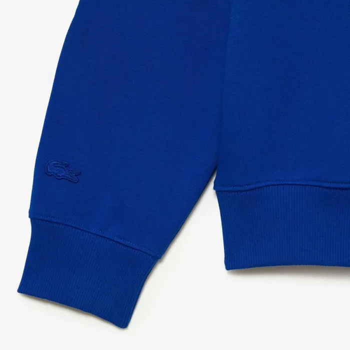 Sweaters and Sweatshirts MenWomen Lacoste Unisex Lacoste X Netflix Crew Neck Print Back Sweatshirt Gentian Blue Jq0