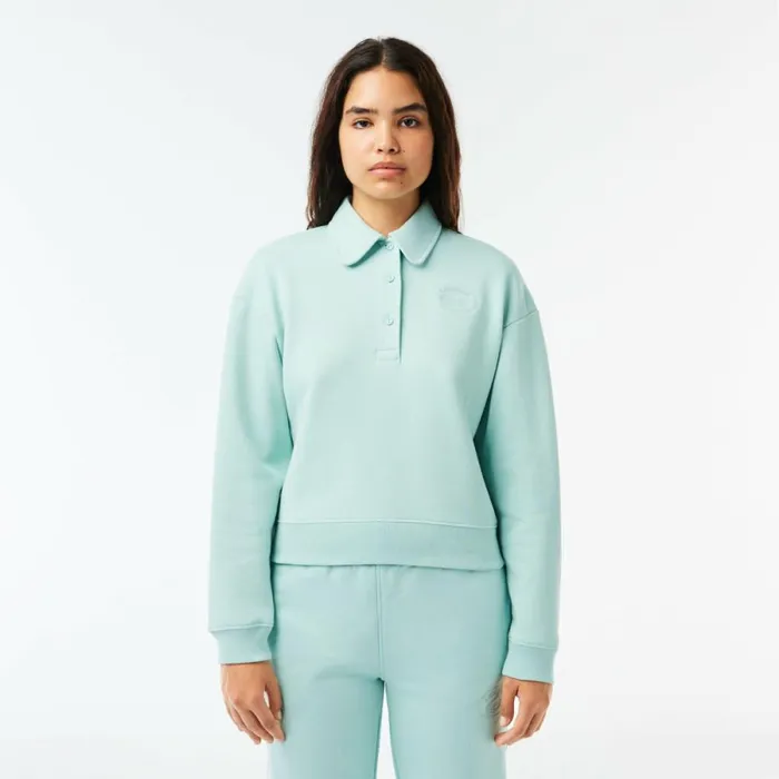 Sweaters and Sweatshirts Women Lacoste Women039s Embroidered Polo Sweatshirt Mint Lgf Sweaters and Sweatshirts Women Lacoste Women039s Embroidered Polo Sweatshirt Mint Lgf