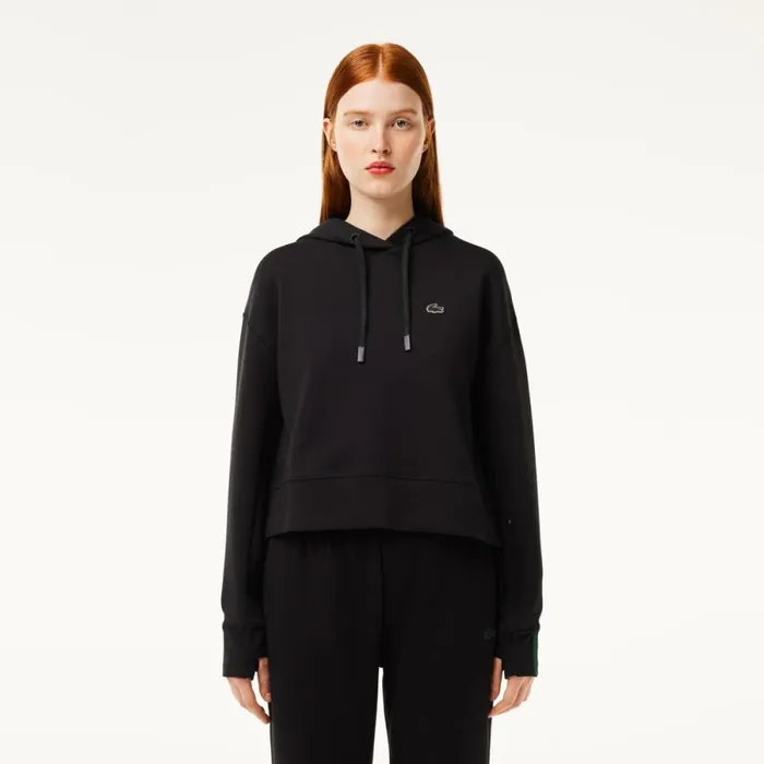 Sweaters and Sweatshirts Women Lacoste Women039s Hoodie Black 031