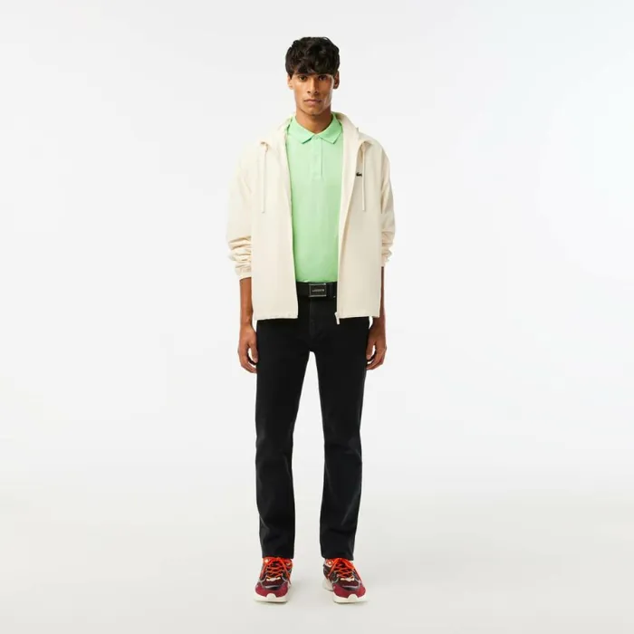Sweatpants and Trousers Men Lacoste Men039s Slim Fit Stretch Cotton Denim Jeans Black Hyy