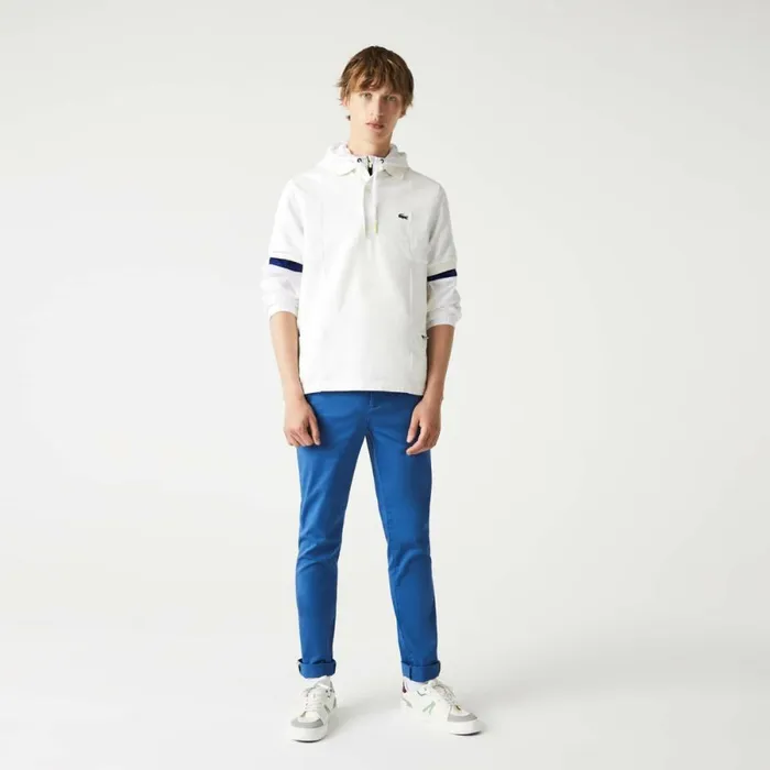 Sweatpants and Trousers Men Lacoste Men039s Stretch Cotton Slim Fit Pants Blue Hn8 Sweatpants and Trousers Men Lacoste Men039s Stretch Cotton Slim Fit Pants Blue Hn8
