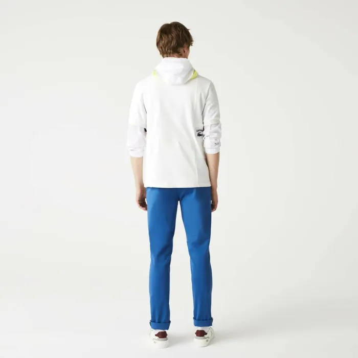 Sweatpants and Trousers Men Lacoste Men039s Stretch Cotton Slim Fit Pants Blue Hn8