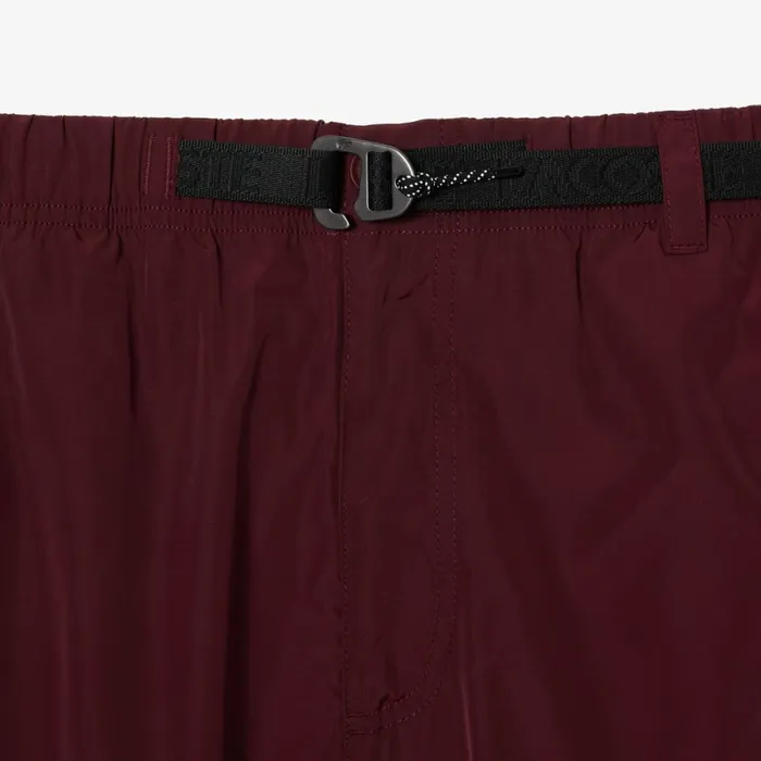 Sweatpants and Trousers Men Lacoste Men039s Waterproof Cargo Pants Bordeaux Yup