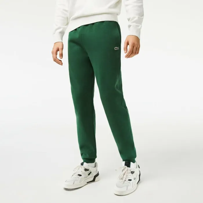 Sweatpants and Trousers Men Lacoste Mens Organic Cotton Sweatpants Pine Green 132