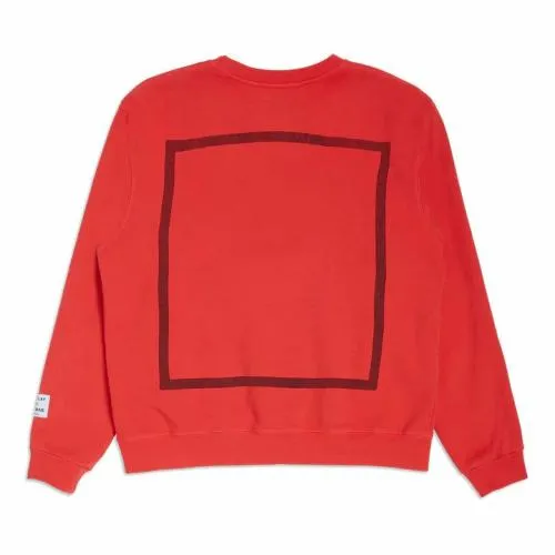 Sweatshirts Men Gallery Dept MUSIQUE CREWNECK SWEATSHIRT Red