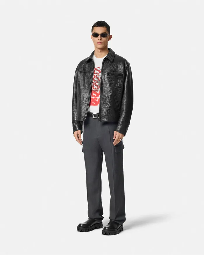 TShirts and Polos Men Versace Medusa Medallion TShirt Whiteprint