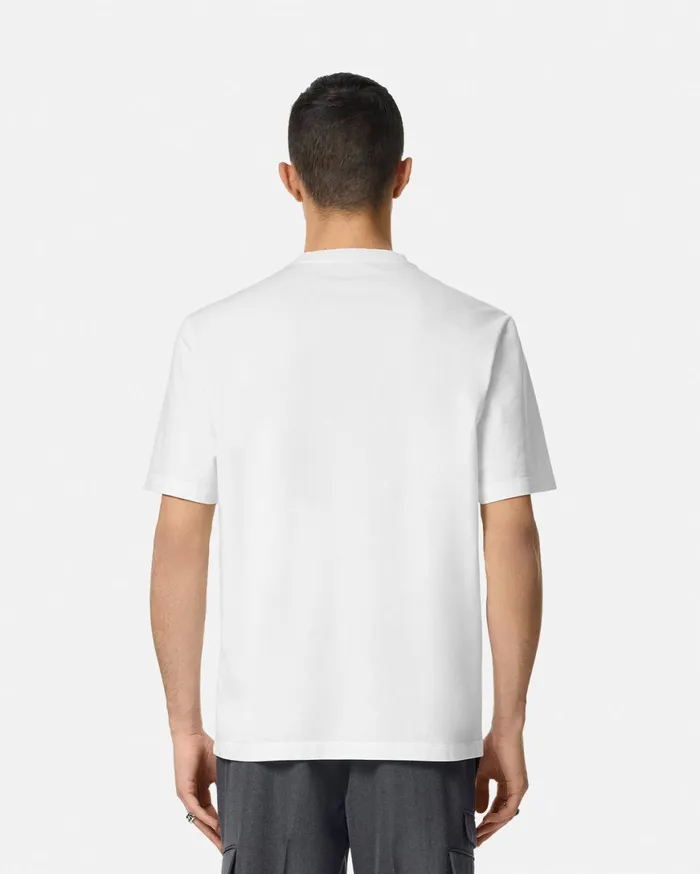 TShirts and Polos Men Versace Medusa Medallion TShirt Whiteprint