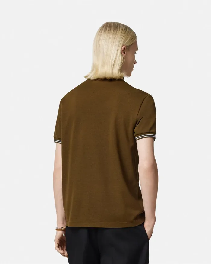 TShirts and Polos Men Versace Medusa Polo Shirt Green