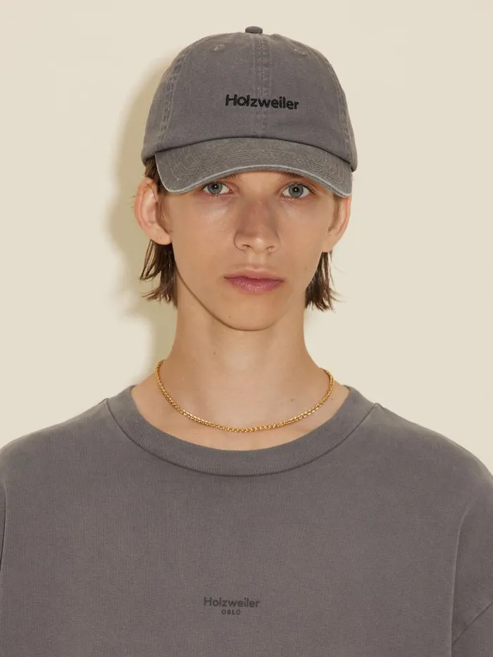 Tshirts and Sweats Men Holzweiler Bloom Oslo Crew Grey