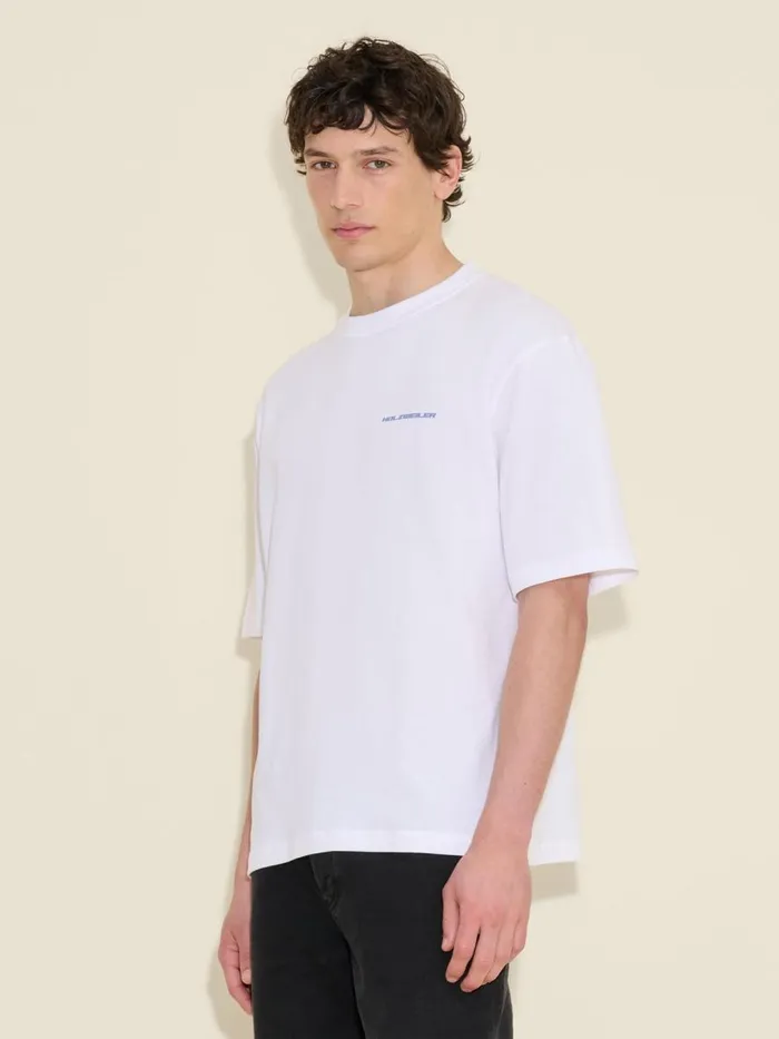 Tshirts and Sweats Men Holzweiler Ranger Flower Tee White