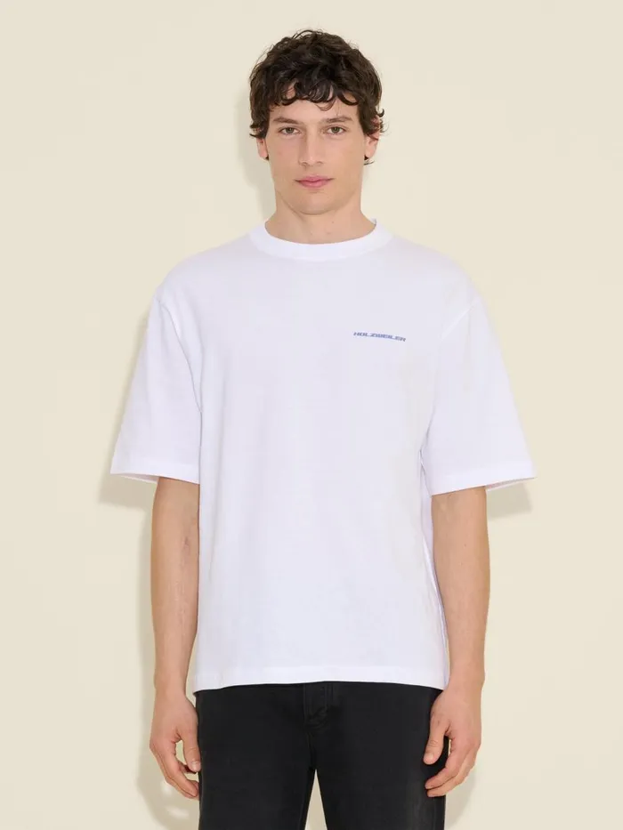 Tshirts and Sweats Men Holzweiler Ranger Flower Tee White