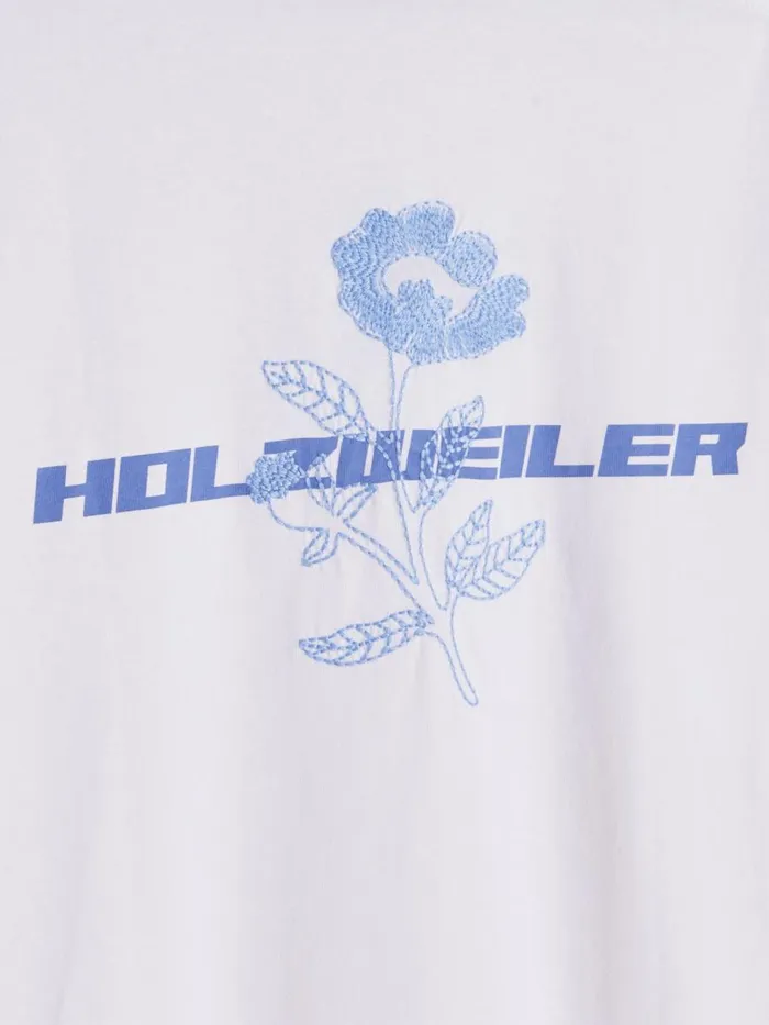 Tshirts and Sweats Men Holzweiler Ranger Flower Tee White