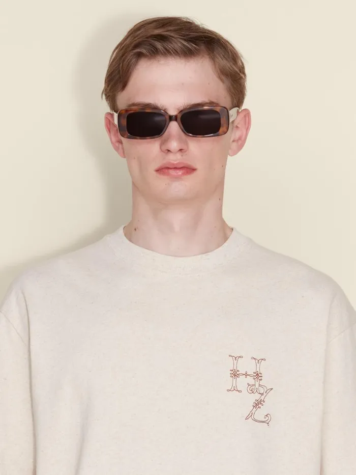 Tshirts and Sweats Men Holzweiler Ranger Logos Tee Sand Mix