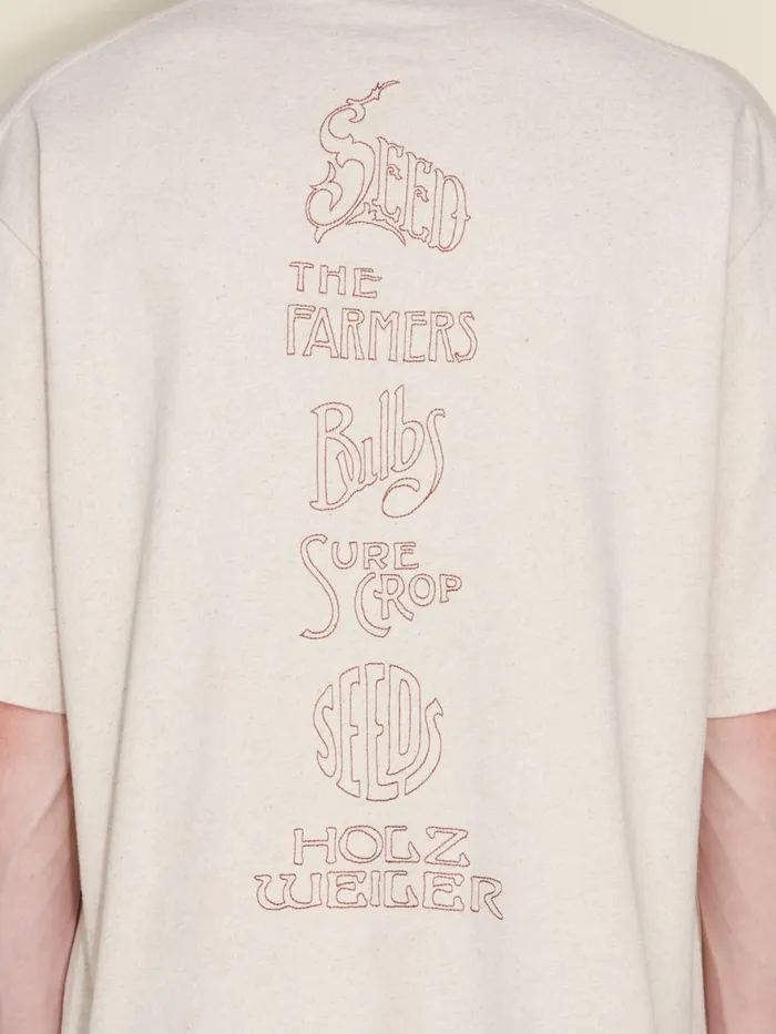 Tshirts and Sweats Men Holzweiler Ranger Logos Tee Sand Mix