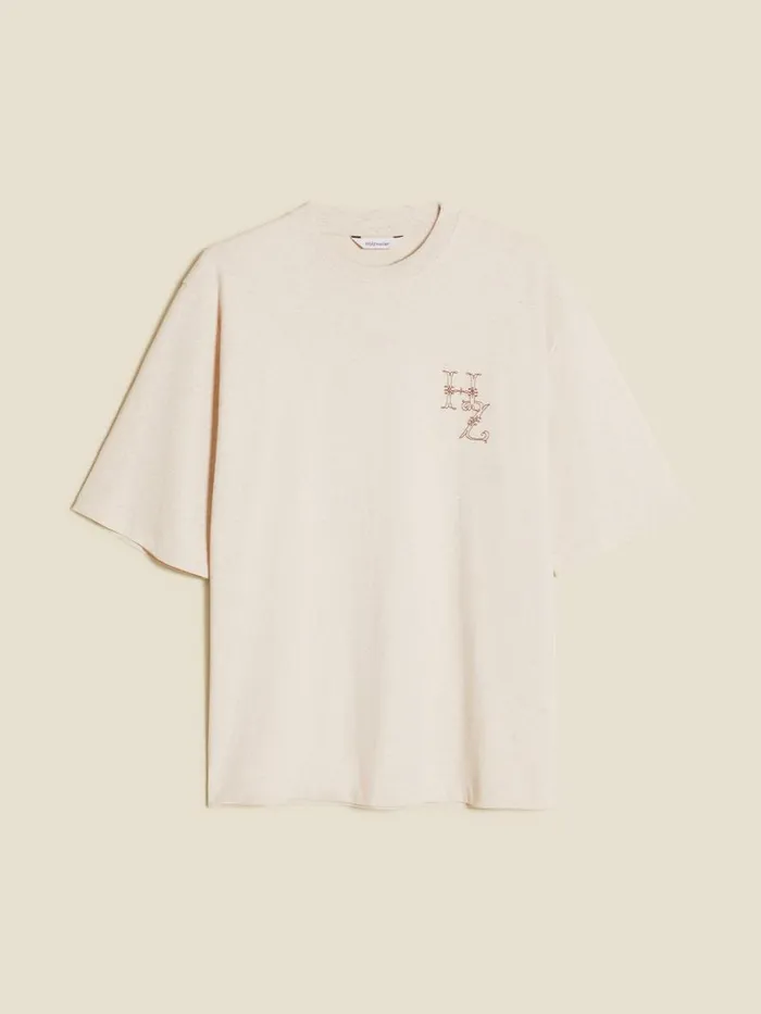 Tshirts and Sweats Men Holzweiler Ranger Logos Tee Sand Mix
