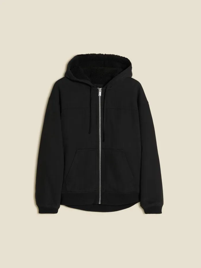 Tshirts and Sweats Men Holzweiler Tempest Hood Jacket Black