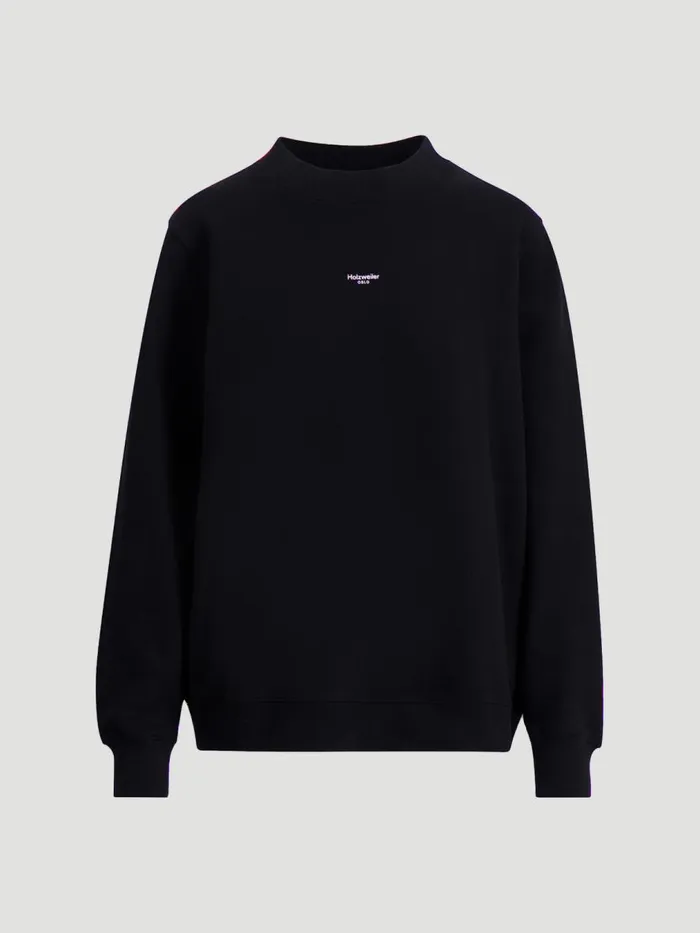 Tshirts and Sweats Women Holzweiler W Oslo Crew Black