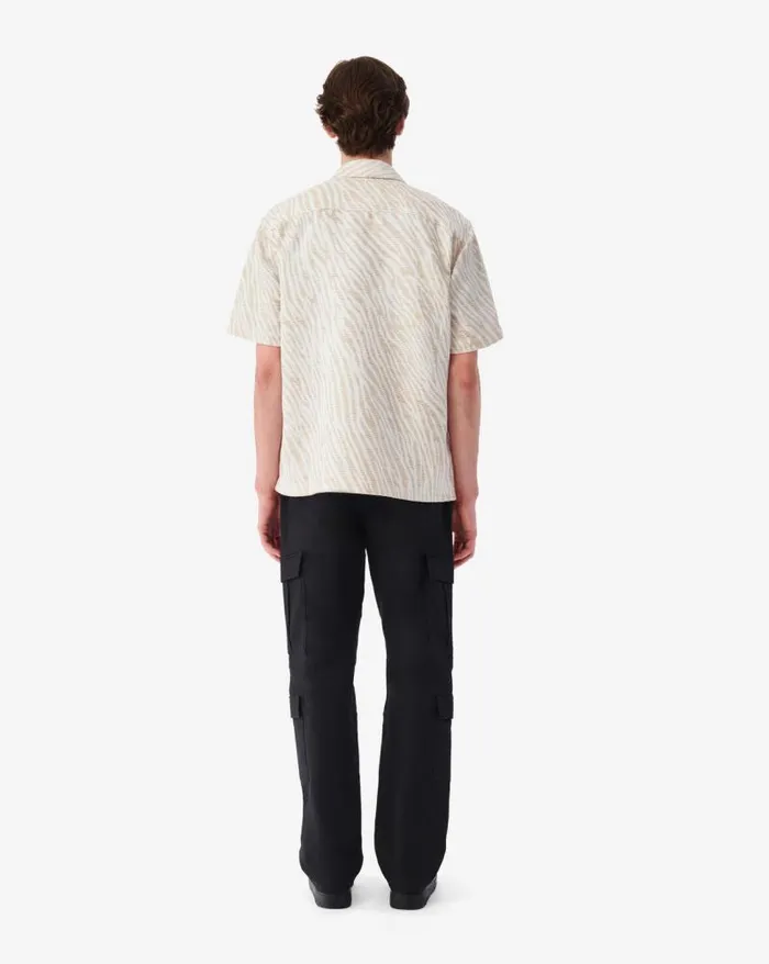 Tshirts Men IRO NAHEL ZEBRAPATTERNED SHIRT