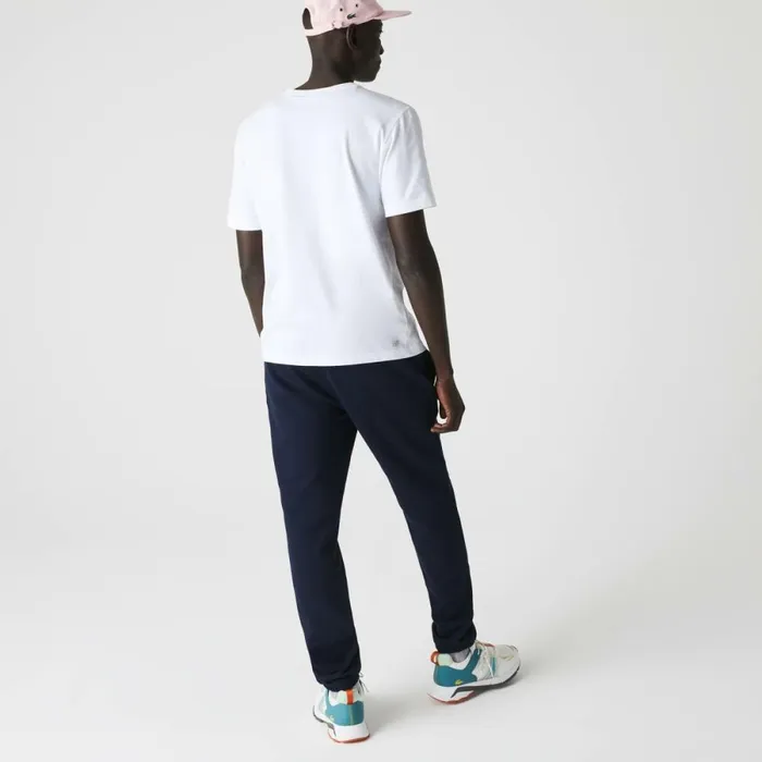 TShirts Men Lacoste Men039s Sport Breathable TShirt White 001