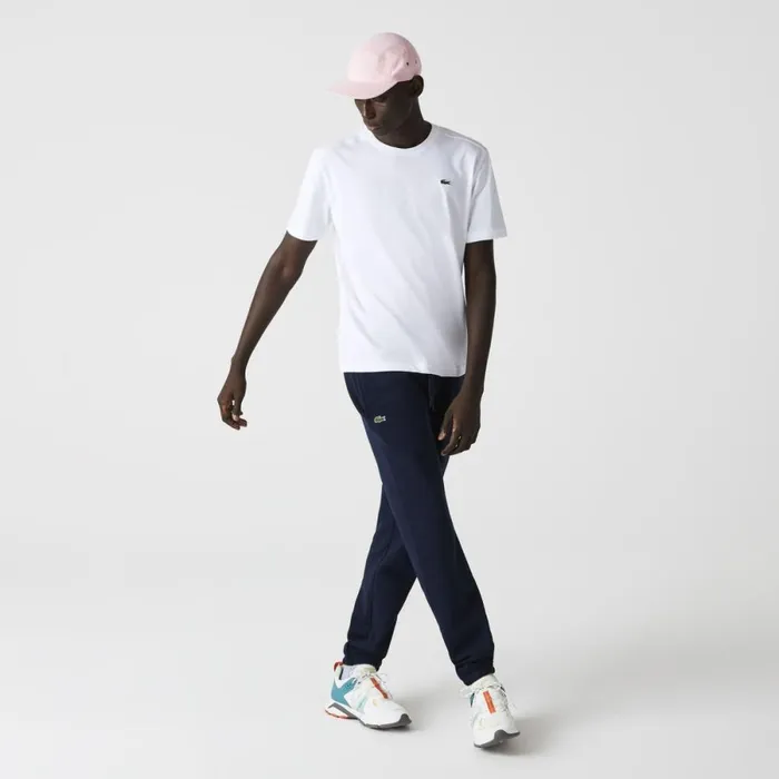 TShirts Men Lacoste Men039s Sport Breathable TShirt White 001