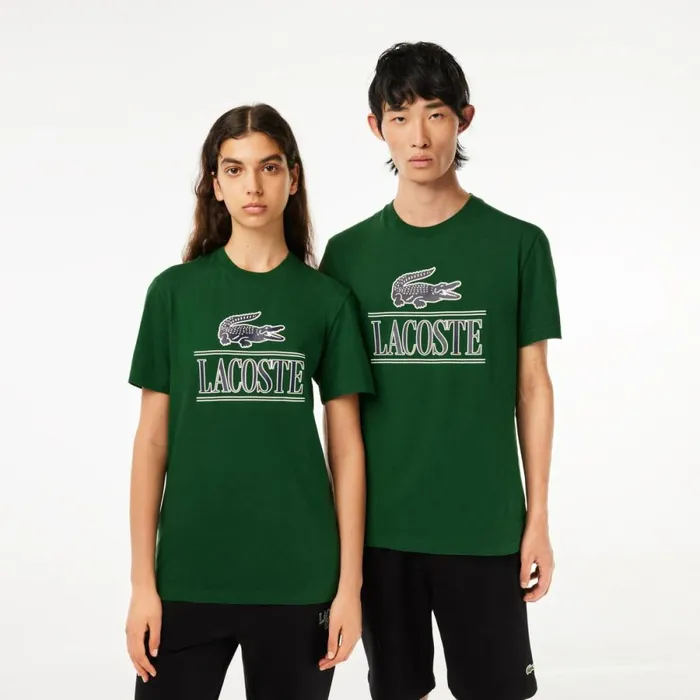 TShirts MenWomen Lacoste Unisex Regular Fit Heavy Cotton Jersey TShirt Pine Green 132 TShirts MenWomen Lacoste Unisex Regular Fit Heavy Cotton Jersey TShirt Pine Green 132