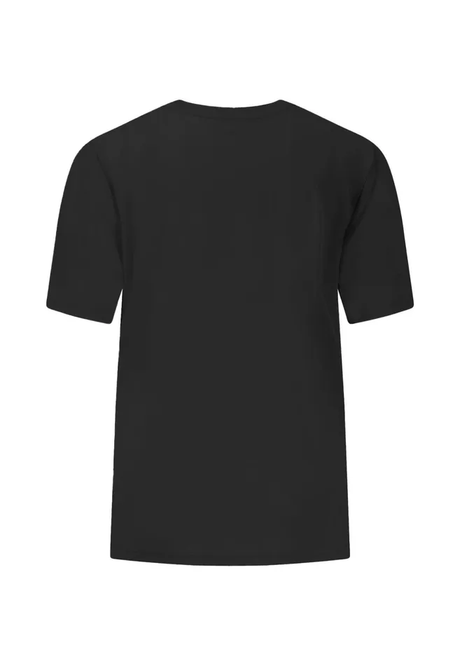 Tshirts Women FYNCHHATTON Image Is Missing Uniformed Tshirt With A Round Neckline Milkfresh Roseblack