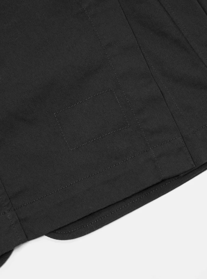The London Jacket Black Twill Men Universal Works Cotton Twill