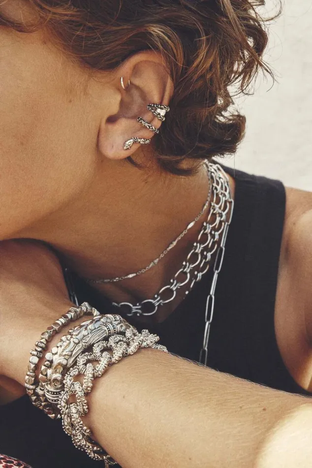 ThunderSilver Necklace Shoes and Accessories Baandsh Jewelry