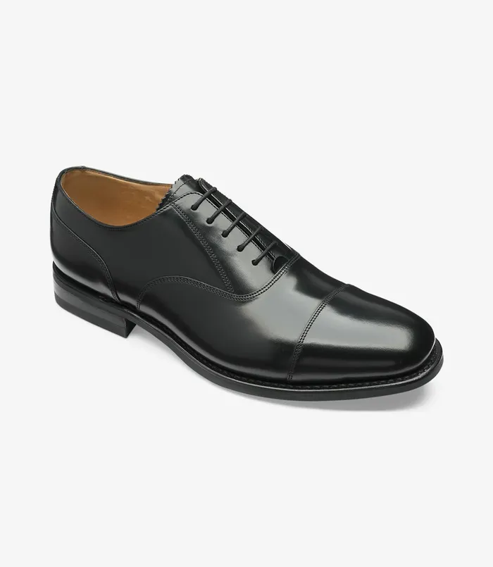 Toe Caps 300 Black 8211 Loake Men Toe Caps 300 Black 8211 Loake Men