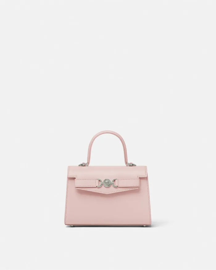 Top Handle Women Versace Medusa 03995 Small Handbag Light Pink