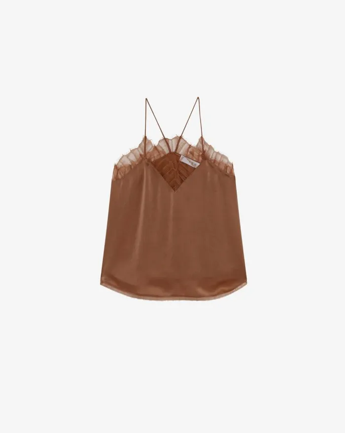Tops and Shirts Women IRO BERWYN SILK CAMI