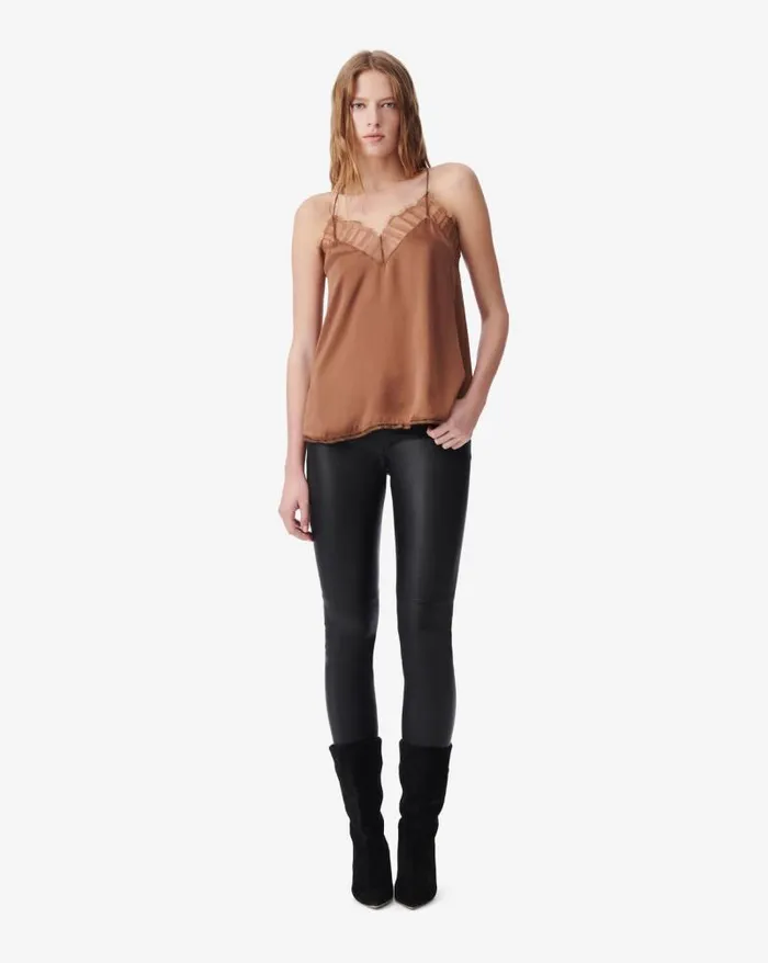 Tops and Shirts Women IRO BERWYN SILK CAMI