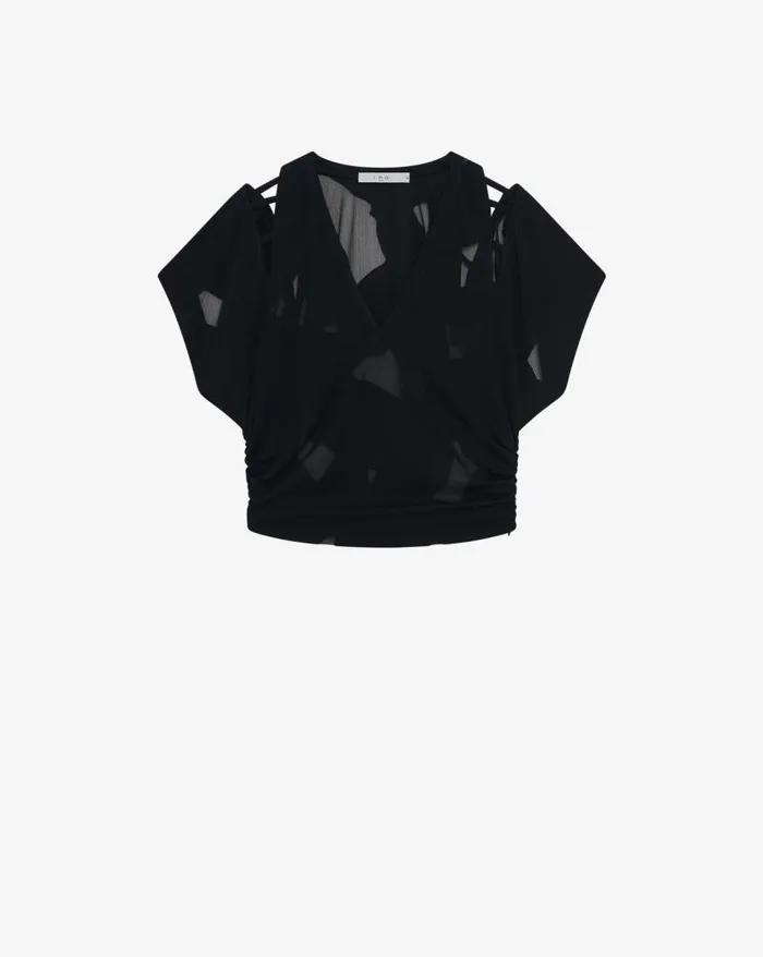 Tops and Shirts Women IRO SAORI VNECK CUTOUT TOP