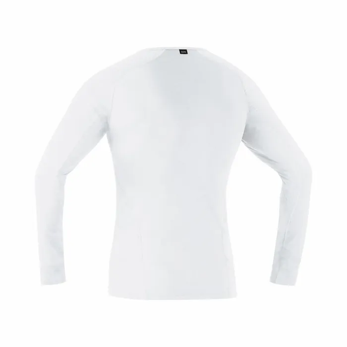 Tops Men GOREWEAR M Base Layer Long Sleeve Shirt White