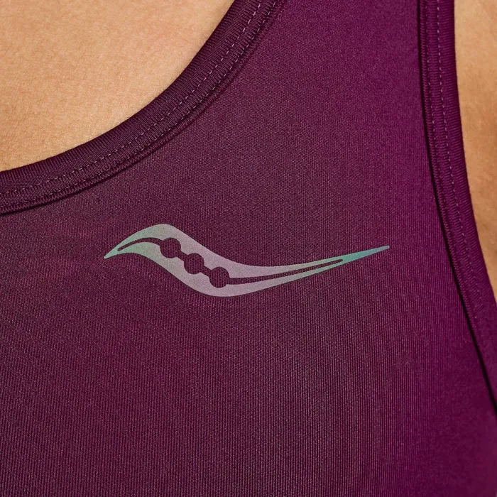 Tops Saucony Women Women8217s Fortify Bra Eggplant Tops Saucony Women Women8217s Fortify Bra Eggplant